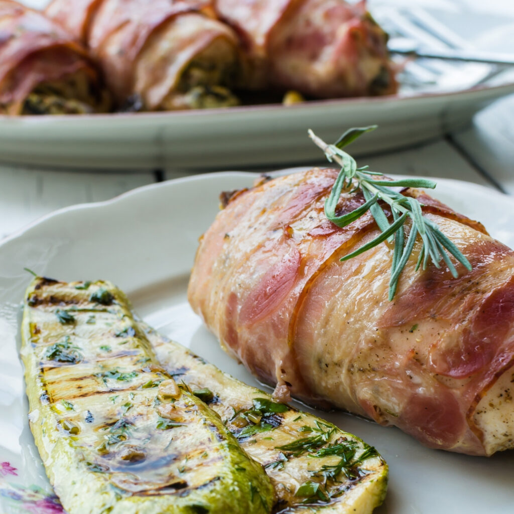 Spinach Chicken Rolls