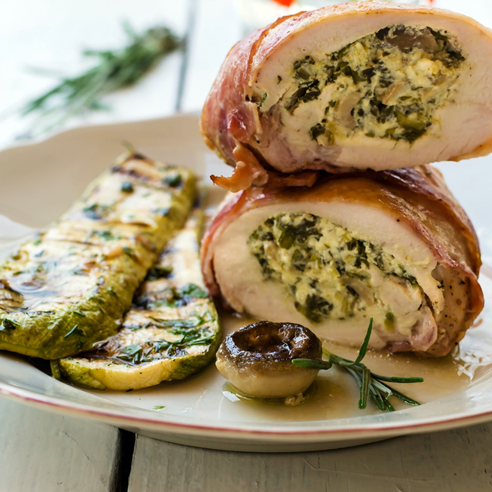 stuffed chicken