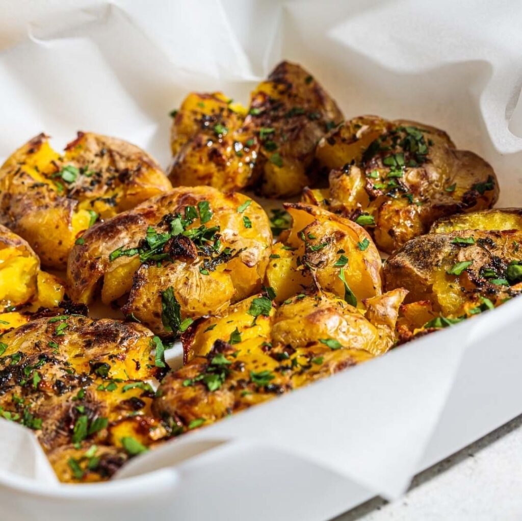 Crispy Smashed Potatoes